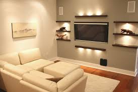 If there isn't sufficient space for a separate tv room, consider placing it in the corner of a living area. Small Tv Room Ideas With Good Lighting Design Decolover Net