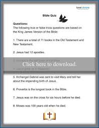 Sign, fax and printable from pc, ipad, tablet or mobile with pdffiller ✓ instantly. Printable Bible Trivia Questions And Answers For All Ages Lovetoknow