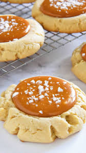 Salted Caramel Cookies Tasty Twist On Christmas Sugar Cookies Salted Caramel Cookies Soft Sugar Cookies Cookie Recipes