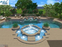 Simply Elegant Pool Design 3d Pool Pool Pool Designs