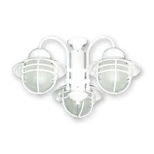 Free shipping & free returns*. Nautical Outdoor Ceiling Fan Light Kit Fl 362 Pure White