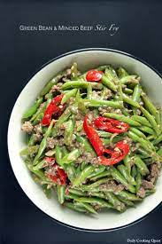 Green Beans And Ground Beef Stir Fry Recipe Green Beans Beef Stir Fry Chinese Cuisine Recipes