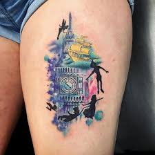 Sleevetattoos Disney Tattoos Peter Pan Tattoo Disney Sleeve Tattoos