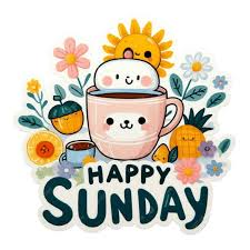 Happy Sunday Sticker, Happy Clipart ...