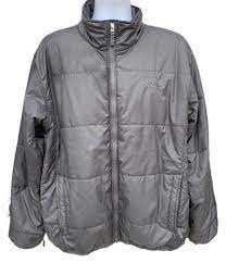 The North Face Puffer Jacket Size Xl Style F07 An7l Dark Gray For Men Ebay North Face Thermoball Jacket Grey Puffer Coat North Face Jacket