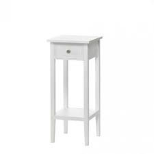 Willow White Side Table Walmart Com In 2020 White Side Tables White Accent Table End Tables With Storage