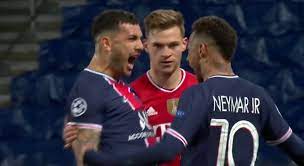 We'll have to wait and see. Neymar Junior Ensoys Joshua Kimmich With His Ceremonies Following The Psg Advance To The Semi Finals Of Ucl 2021 The Brazilian Says I Didn T Celebrate With Him Either See Video Reportr Door