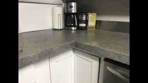 how to build a concrete countertop part