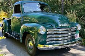 Image result for Chrome Green 1948 Truck