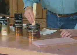 Various Types Of Clear Coat Finishes For Wood How To Apply And What The Difference Benefits Of Each Ar Wood Finish Water Based Wood Stain Woodworking Finishes