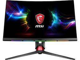 Curved gaming pleasure msi gaming monitors use a curved display panel that has a curvature rate of 1800r, which is the most comfortable and. Msi Optix Mpg27cq 27 Full Hd Rgb Led Non Glare Super Narrow Bezel 1 Ms 2560 X 1440 144hz Refresh Rate Steel Series Gamesense Freesync Technology Curved Gaming Monitor Newegg Com