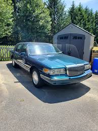 Image result for Deep Navy Blue 1997 Town Car