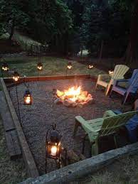 There Are Several Different Ways To Create A Fire Pit There Are Several Things You Should Think About While Setting U Backyard Fire Fire Pit Backyard Backyard