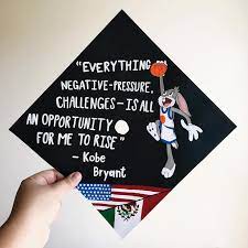 My Baby Cousin Is Graduating High School Today And I Cant Be There B Graduation Cap Decoration High School Graduation Cap Decoration High School Graduation Cap