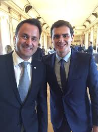 — xavier bettel (@xavier_bettel) june 24, 2021. Xavier Bettel Prime Minister Of Luxembourg And Albert Rivera Ciudadanos Leader