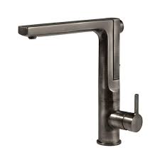 Cadell single handle kitchen faucet stainless steel 70500. Houzer Ascend Integrated Pull Up Kitchen Faucet With Ceradox Technology Pewter Ascpu 460 Pw Walmart Com Walmart Com