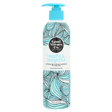 It is from the brand good virtues co., a halal certified brand owned by a local company called satin straits snd. Good Virtues Co Helpful Delightful Clarifying Hair Scalp Conditioner 300ml Tesco Groceries