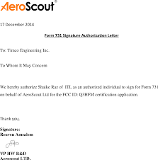 If you are addressing your cover letters to whom it may concern, i assure it will concern no one. Fm Aeroscout Fall Monitor M310 M210 Cover Letter 731 Signature Authorization Letter Aeroscout