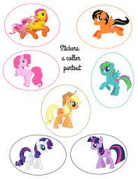my little pony mon petit poney 1 et 2 3 doudous patrons patterns gabarits fete a themes pour enfants pegatinas fiestas infantiles temas coloriage de voiture course