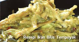 Bwg & cili dah masak, masukkan tempoyak 6. Ikan Bilis Sambal Tempoyak Asap Dapur