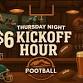 Thursday Night Football at Waganupa — Waganupa Brewing event image