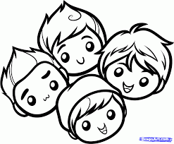 How To Draw Chibi Big Time Rush Big Time Rush Boys Chibis Step Chibi Drawings Boy Hair Drawing Easy Drawings