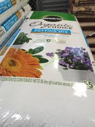 It is too heavy and will cause the seeds to rot. Miracle Gro 55 Qt Organic Potting Soil Omri Mpg 6014 Costcochaser
