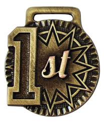 Award Medal Of First Place Customizable With Your Logo Aurum Oro Antiguo Medallas Medallas Personalizadas