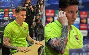 Tattoo on arm lionel messi argentina editorial stock photo stock. Sickest Sleeve Tattoo Lionel Messi Leo Messi Messi News