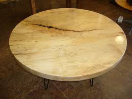 Optional umbrella, leg protectors, and skateboard tabs are available to fit this and all of our 46˝ tables. Custom Made 46 Round Spalted Maple Coffee Table By Cs Woodworks Custommade Com