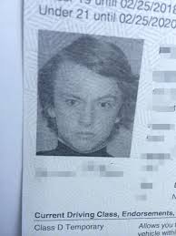 My little brother just got his drivers license and his picture looks like a  James Bond villain. : r/funny