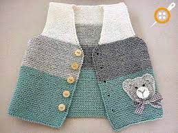 Erkek Cocuk Orgu Yelek Modelleri 108 Adet Erkek Cocuk Yelekleri Baby Outfits Bebek Yelek Baby Knitting Patterns