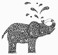 Printable transformers robot coloring pages for boys 76319. Elephant Doodle Elephant Coloring Page Animal Coloring Pages Abstract Elephant