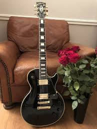 Gibson Les Paul Custom Black Beauty For Sale Online Ebay Les Paul Custom Les Paul Gibson Guitars
