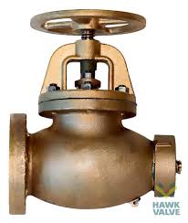 Hose End Globe Valve Navy Bronze - Hawk Valve