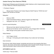 6 borang permohonan pinjaman tekun nasional. Jawatan Kosong Di Tekun Nasional 07 Februari 2020 Jawatan Kosong 2020