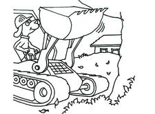 Cat equipment coloring pages coloring pages of tractors construction free. Printable Construction Equipment Kids Page Louisiana Cat