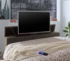 Dank spezieller kabelclips in form von blättern verwandeln. Denver Boxspringbett 120x200cm Stone Inkl Motor Motorisierte Tv Halterung Gunstig Mobel Kuchen Buromobel Kaufen Froschkonig24