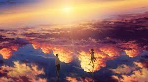 Perfect screen background display for desktop, iphone, pc, laptop, computer, android phone, smartphone, imac, macbook, tablet, mobile device. Anime Sunset Wallpapers Top Free Anime Sunset Backgrounds Wallpaperaccess
