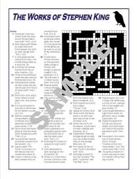 Crossword puzzles are for everyone. Book Lover S Printable Crossword Puzzlepersonalize To Etsy