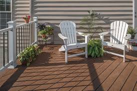 Picket, glass, & cable railings built for your deck! Brown Composite Decking Ideas Images Decks Com