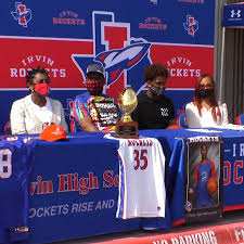 We met with sarah irvin who asked us some clarifying questions, understood our goals, and came up with a strategy. Three Athletes From Irvin Sign Letters Of Intent Kdbc