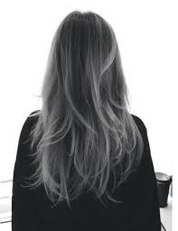 Black And Gray Ombre Hair Black To Gray Ombre Grey Ombre Hair Hair Highlights Ombre Hair