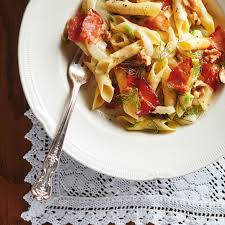 Pates Au Gorgonzola Au Fenouil Et Au Speck Garganelli Con Gorgonzola Finocchio E Speck Ricardo Recipe Pasta Gorgonzola Tasty Pasta