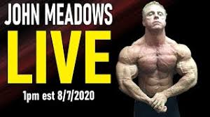 Well, i am the high evolutionary of training. Live Q A With John Meadows Training Update Health Update Bodybuilding More Youtube