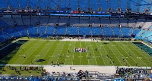 carolina panthers seating guide bank of america stadium