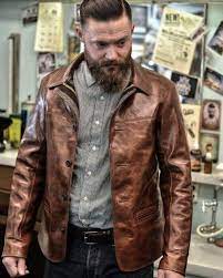 This Is A Canuck It Is Oil Finished Analine Japanese Horsehide With A Japanese Troy Liner Wool Leather Jacket Hipster Mens Fashion Vintage Leather Jacket