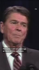 Ronald Reagan When He Was Questioned about His Age Running for President