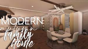 Living room ideas in bloxburg 2020 august 16 2019 november 13 2019 formal living room ideas by billy clark these various design styles were article by aesthetic aubree. Bloxburg Modern Autumn Family Home No Gamepasses 70k House Build Youtube