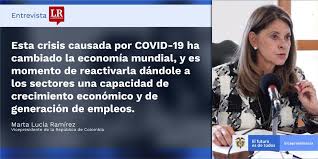 La candidata conservadora dice que el paso del tiempo no da espera. Marta Lucia Ramirez On Twitter Los Invito A Leer Mi Entrevista Con Larepublica Co La Deuda No Nos Debe Asustar Si Esta Se Destina Para La Inversion Y No Para El Gasto Haz
